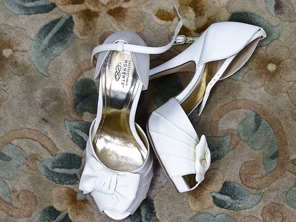 Silver Wedding Shoes