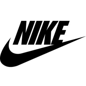 nike logo shoe size